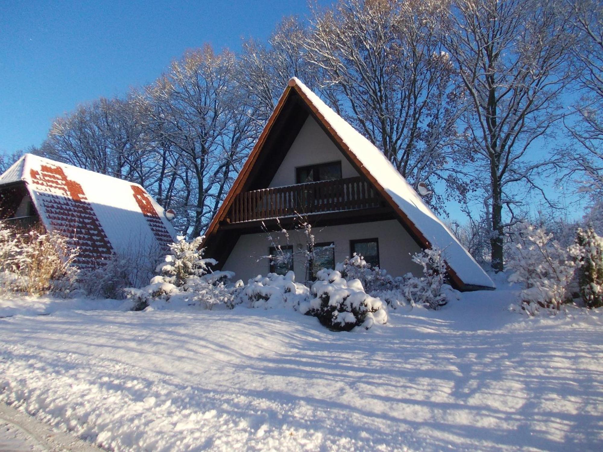 Finnhaeuser Am Vogelpark - Haus Hanni Marlow Exteriér fotografie